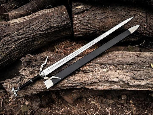 Handmade Stainless Steel Witcher Sword – Geralt of Rivia's Legendary Sword - Damascus Kings