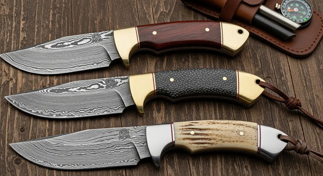 Best Damascus Tracker Knives for Survival