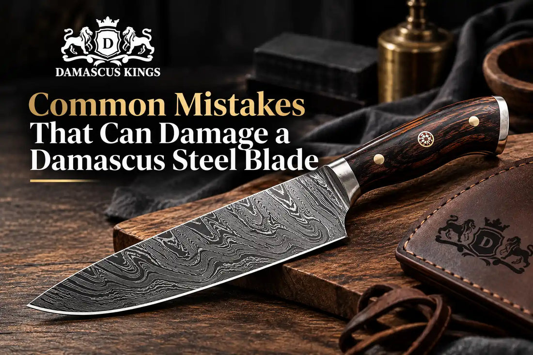 Common Mistakes That Can Damage a Damascus Steel Blade