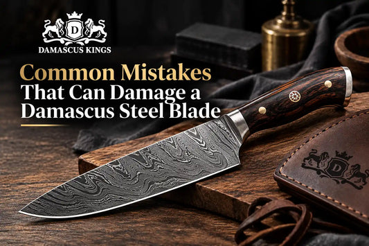 Common Mistakes That Can Damage a Damascus Steel Blade