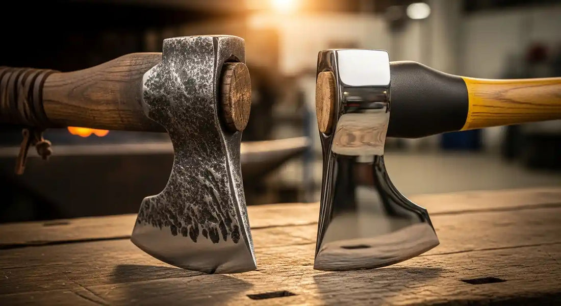 Hand-Forged Axes vs. Mass-Produced Axes