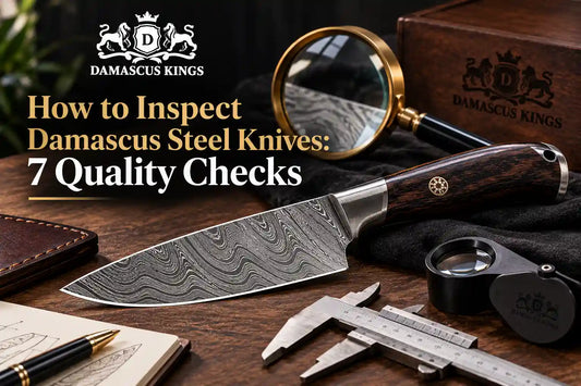 How to Inspect Damascus Steel Knives 7 Quality Checks